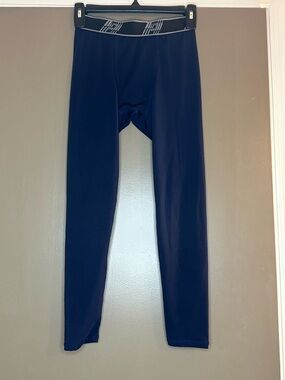 Exercise EPro Blue Compression Leggings Youth Boys